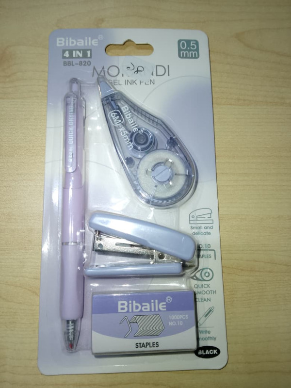 Bibaile Stationery Set 4 in 1 - BBL-820