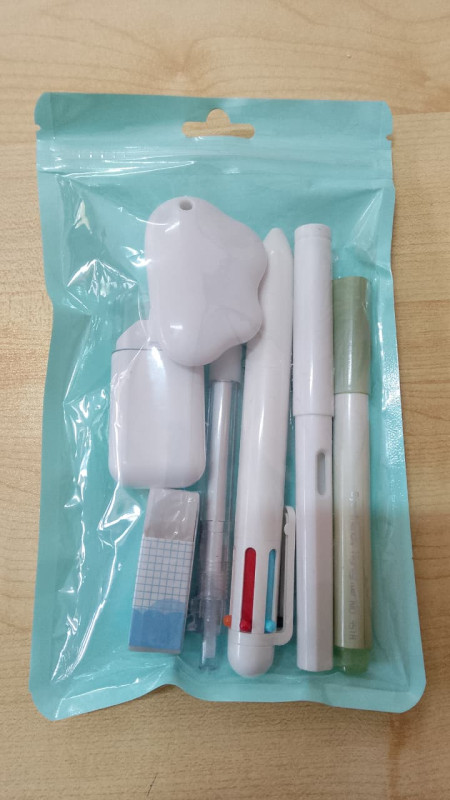 7 pcs Pen Stationery Set